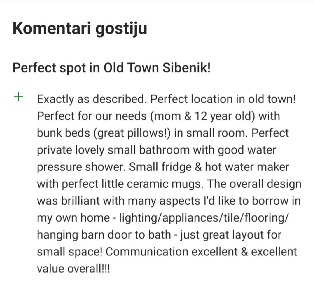 Rooms & Studio Apartments Šibenik Kültér fotó